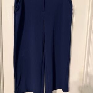 MICHAEL Michael Kors Navy Wide Leg Pants
